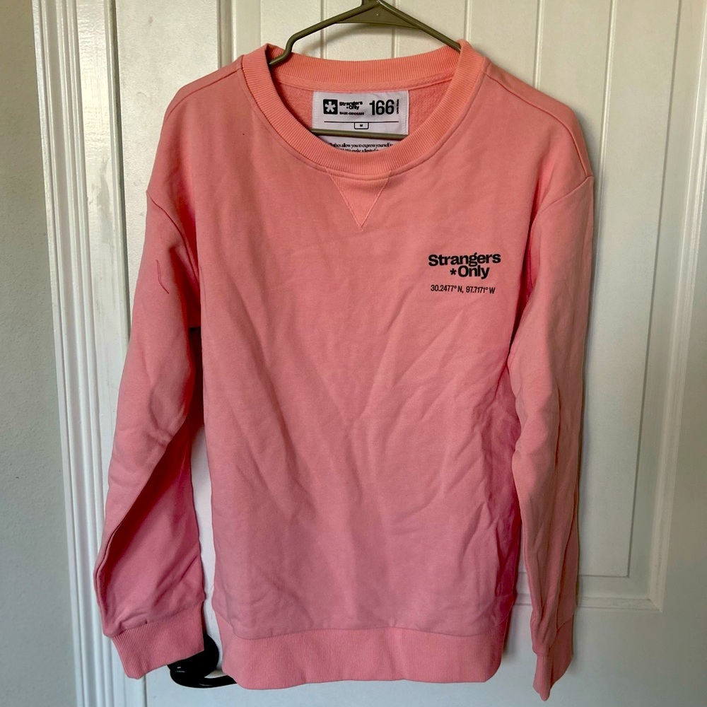 Strangers Only Crewneck Sweatshirt M